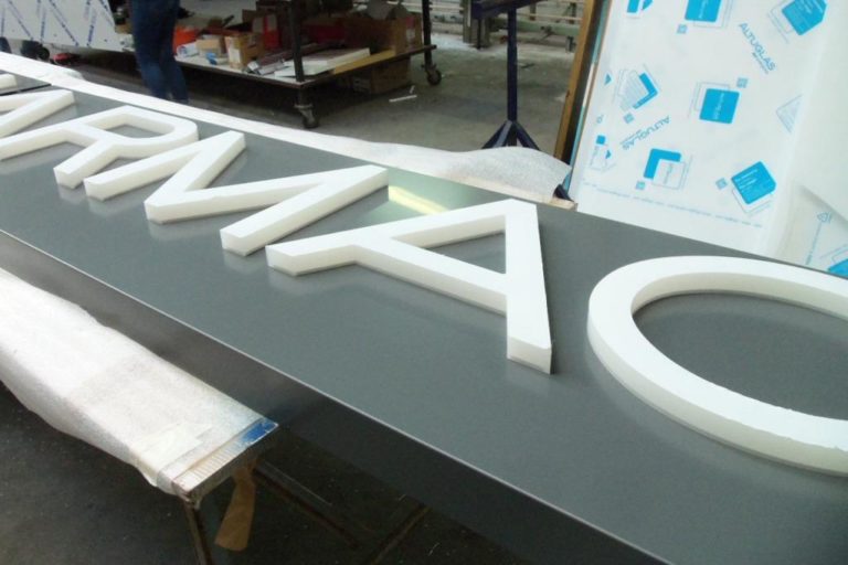 Identilux Préparation panneau Pharmacie