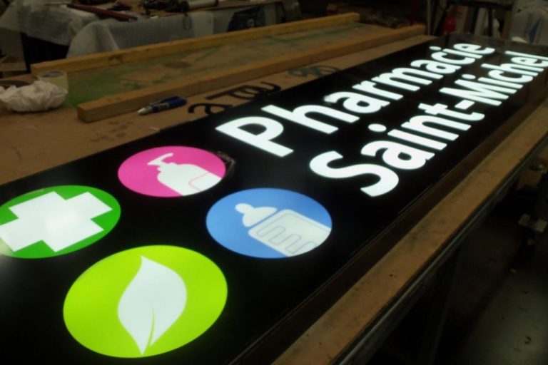 Identilux Préparation panneau Pharmacie