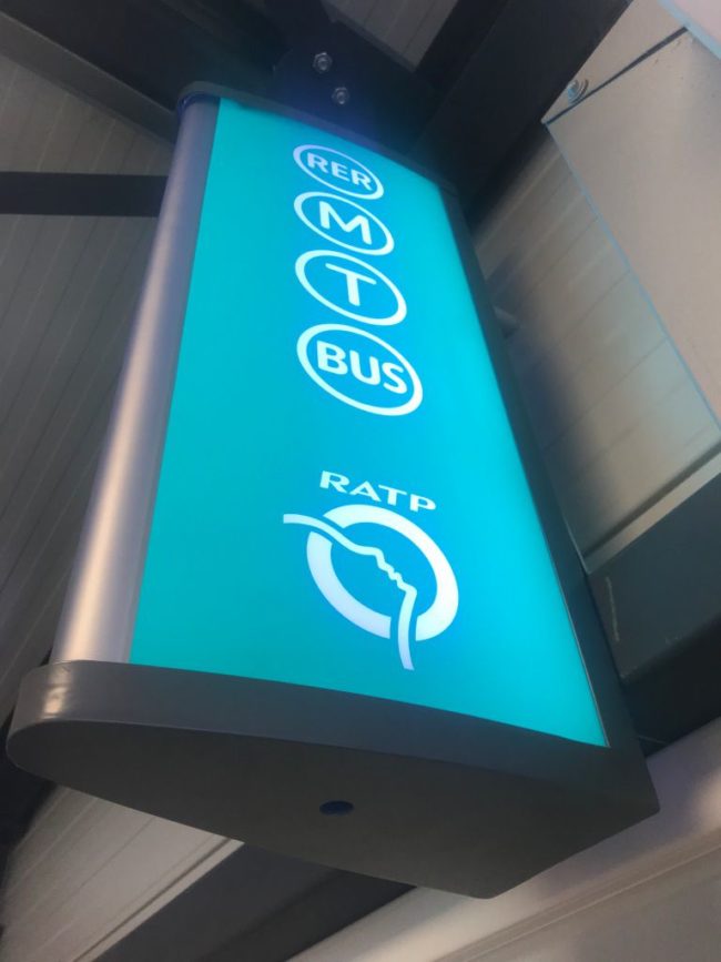 RATP Enseigne par Identilux