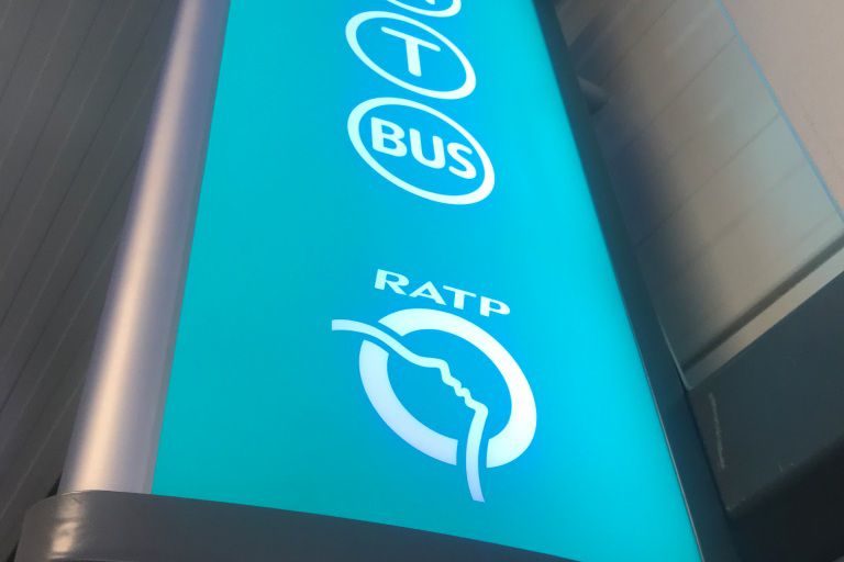 RATP Enseigne par Identilux