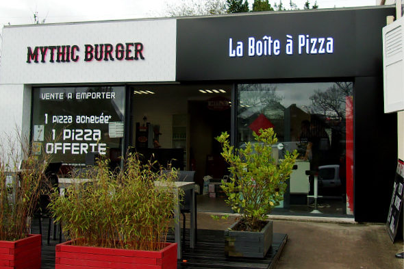 Mythic Burger / Boite à Pizza